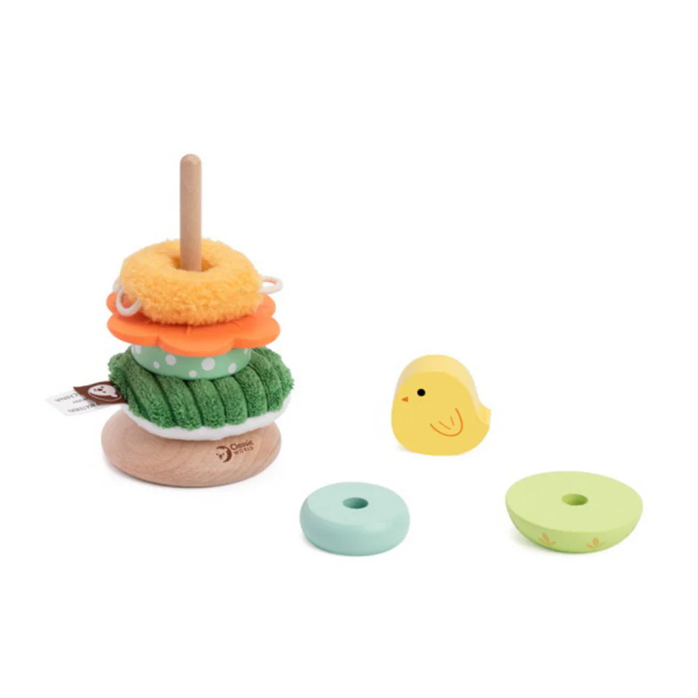 Đồ Chơi Tháp Xếp Chồng Luồn Hạt Gỗ Bird Tower | Classic World