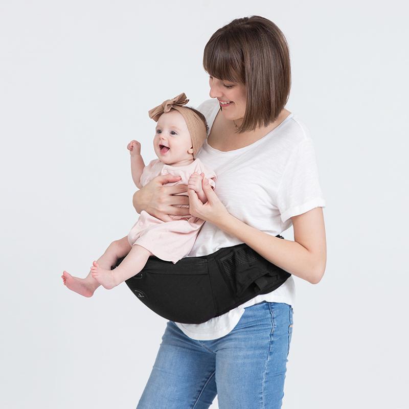 Địu Ngồi Em Bé Cao Cấp Nero Bianco X MOOIMOM
