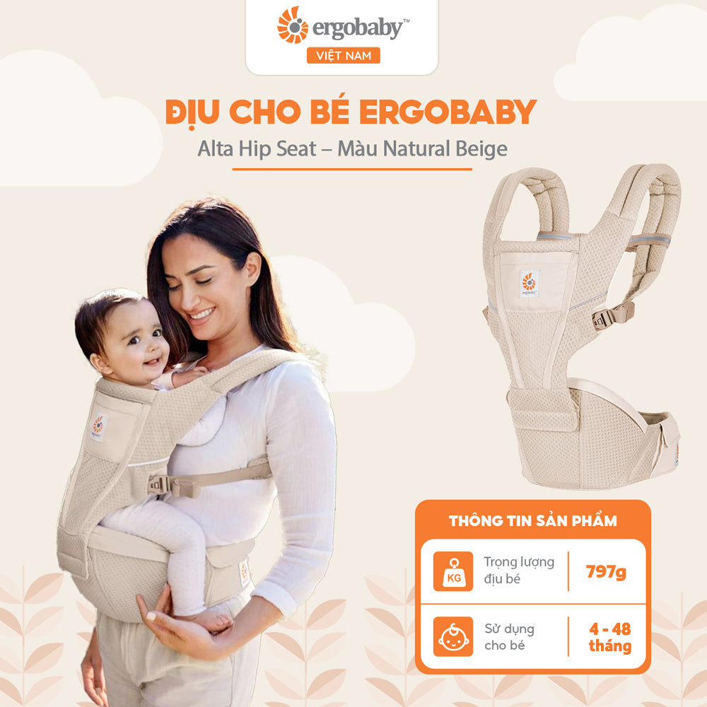 Địu Trợ Lực Ghế Ngồi Alta Hipseat Carrier Nhiều Màu | Ergobaby