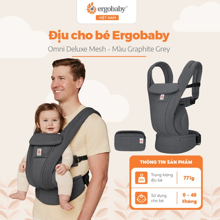 Địu Em Bé Omni Deluxe All-In-One Mesh Nhiều Màu | Ergobaby