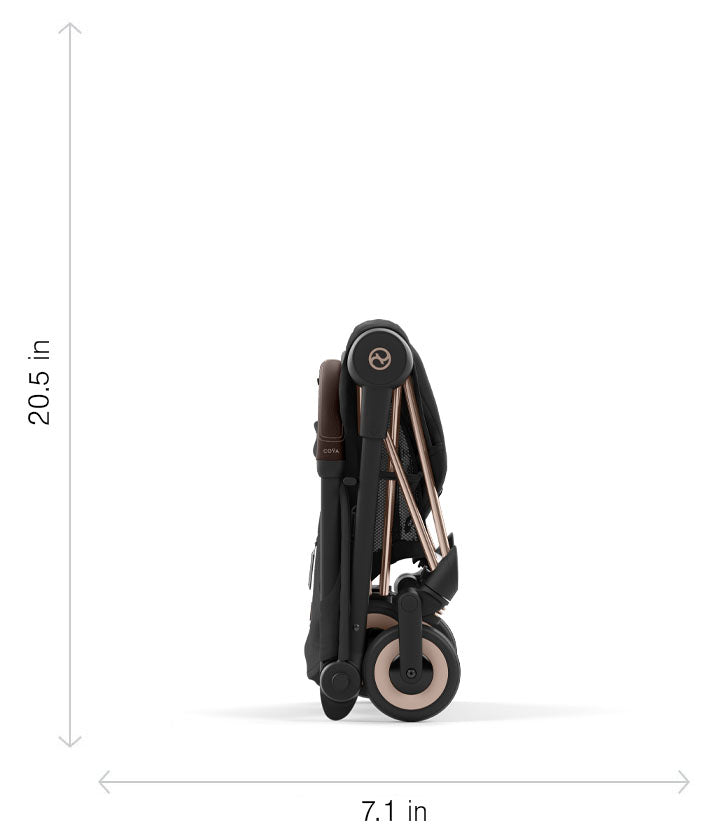 Xe đẩy gấp gọn Cybex Platinum Coya cho bé từ sơ sinh, gấp gọn 1 tay