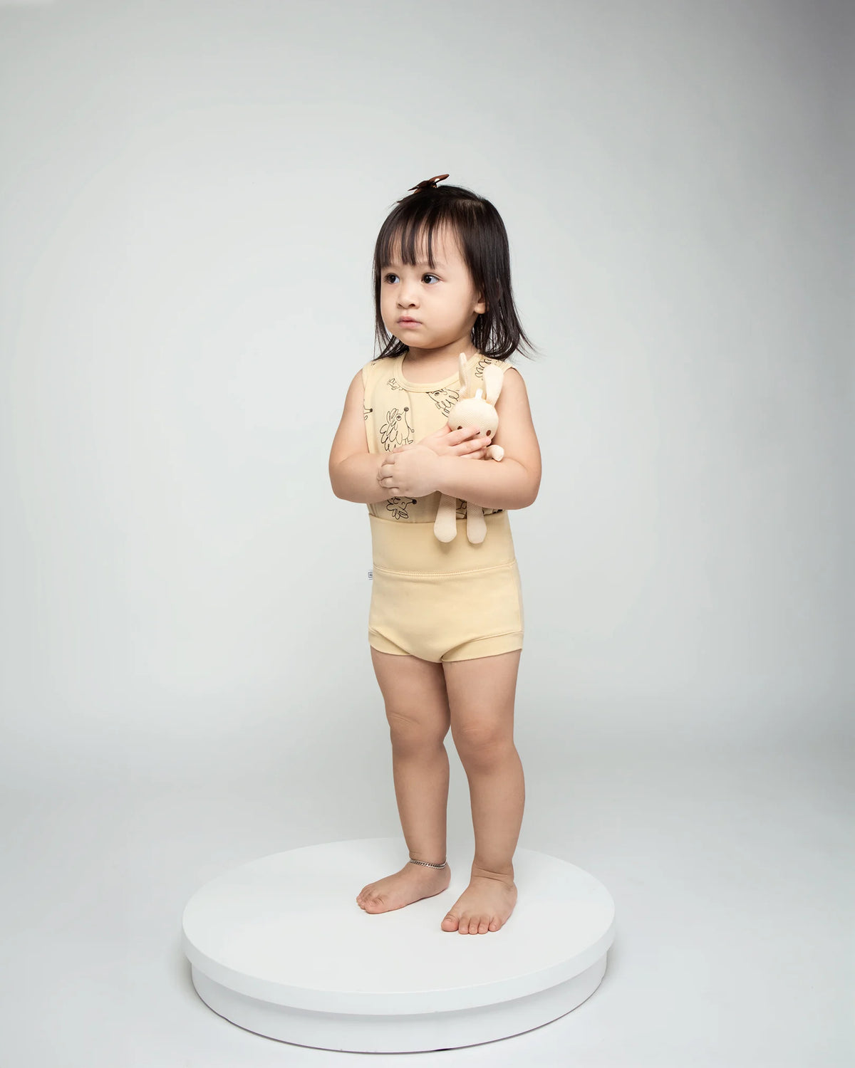 Bodysuit Sát Nách Cho Bé Gái Họa Tiết Nhím Đáng Yêu | NINUNAPZ