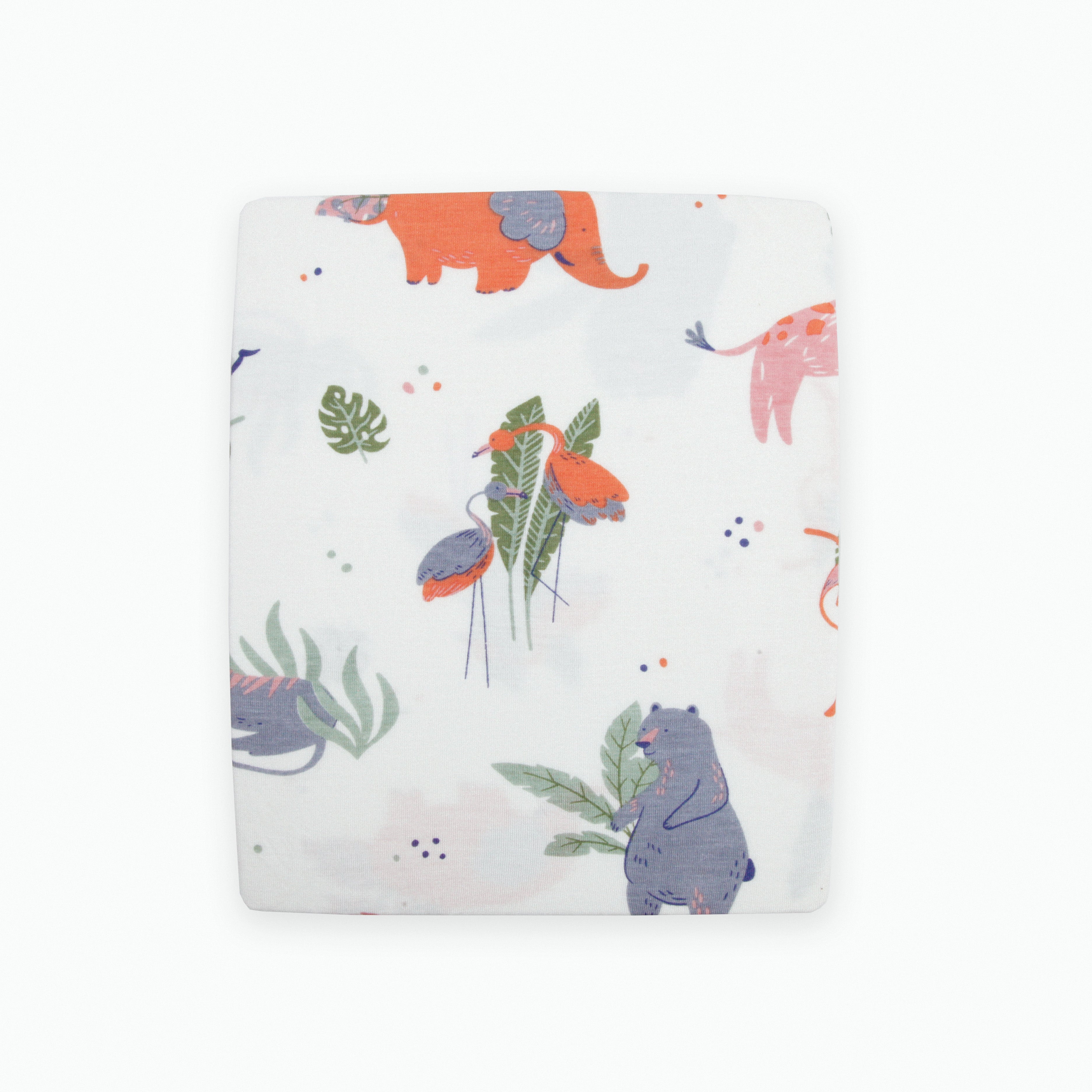 Chăn Vải Sợi Tre  Little Rei 2 Lớp 120X120Cm, Mềm Mại, Thoáng Khí Cho Bé