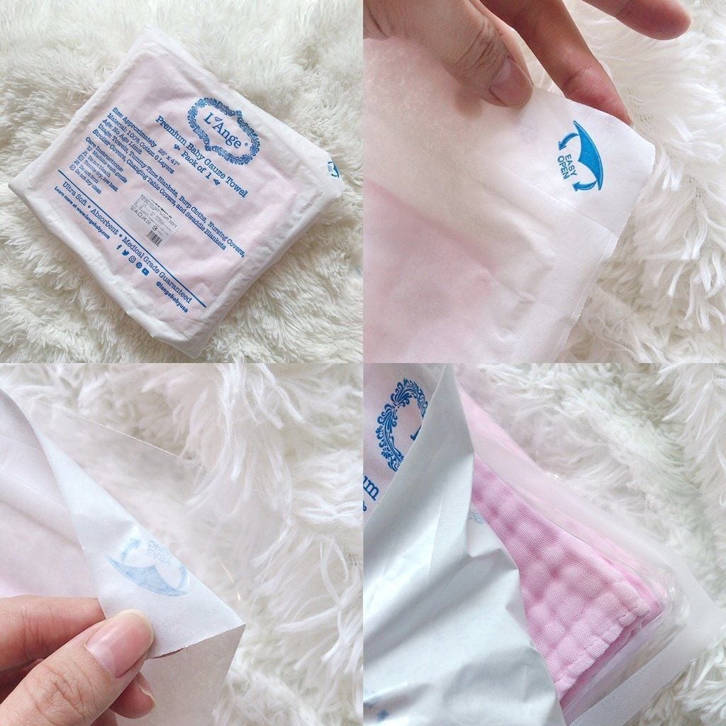 L'ANGE Premium 9-Layer Cotton Bath Towel Soft Absorbent 70x120cm