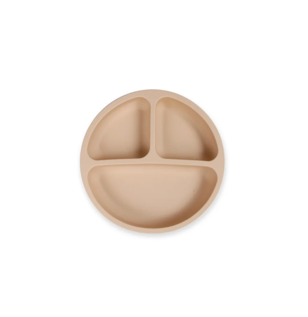 Đĩa Ăn Dặm Silicone Tròn | Little Rei