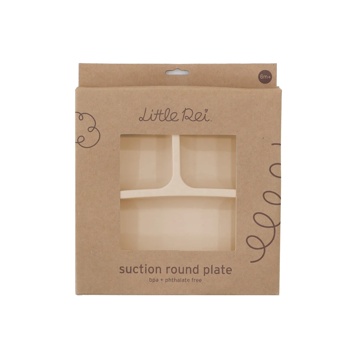 Đĩa Ăn Dặm Silicone Tròn | Little Rei