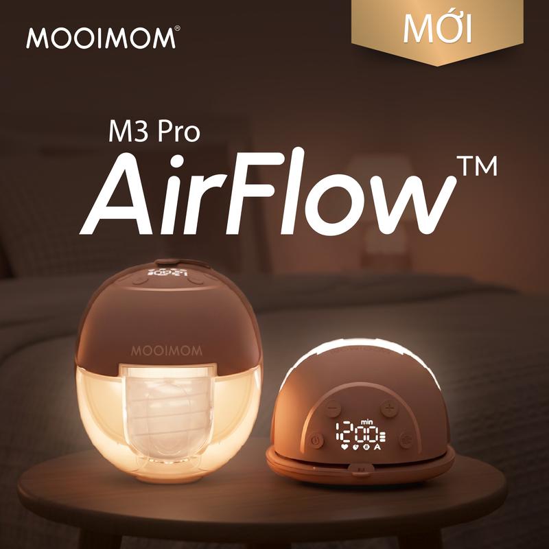 Máy Hút Sữa Không Dây M3 Pro Air Flow | MOOIMOM