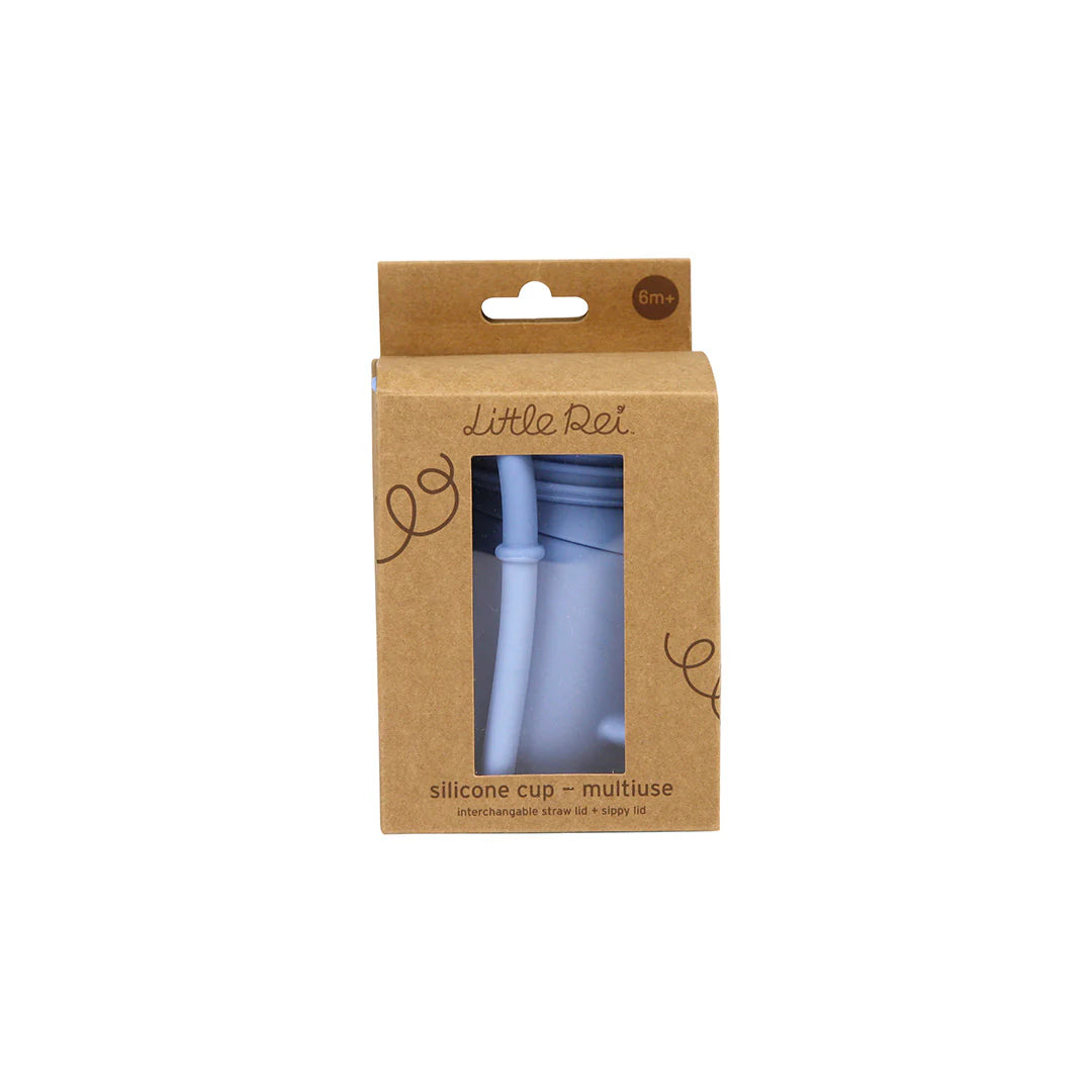 Cốc Đa Dụng Silicone Cao Cấp LITTLE REI Cho Bé, An Toàn, Tiện Lợi