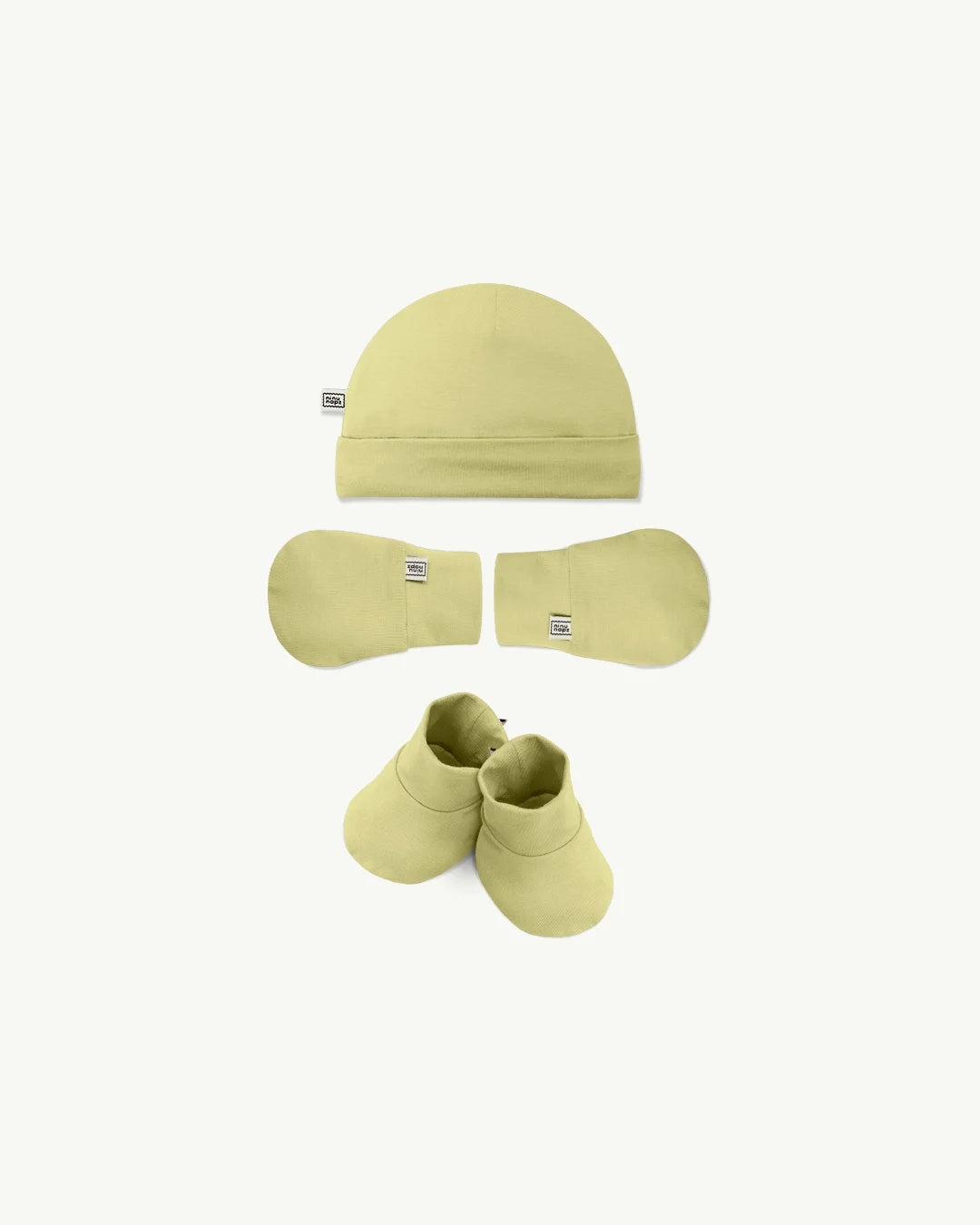 Bộ Mũ, Bao Tay & Bao Chân Cho Bé - Hat Mittens & Socks Set (NB) | NINUNAPZ
