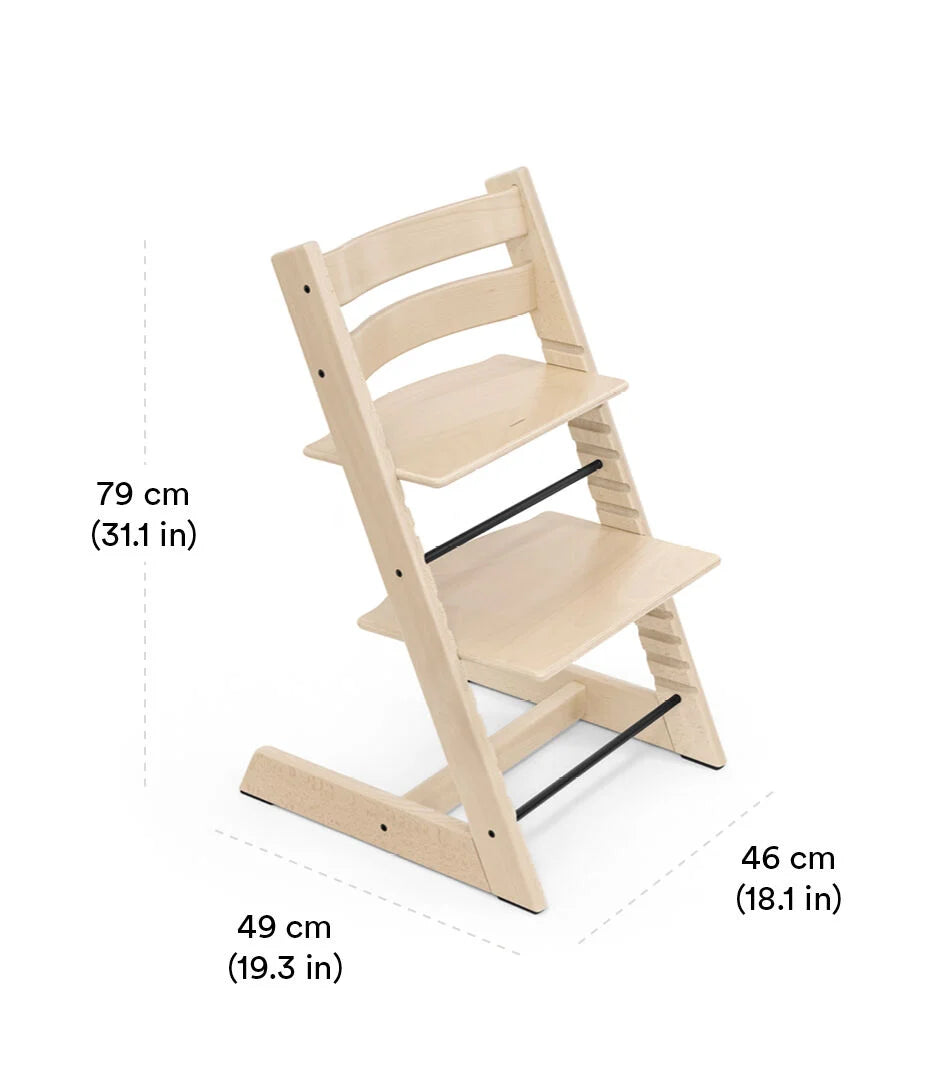Ghế ăn dặm cho bé cao cấp Stokke Tripp Trapp, tải trọng 136kg, bảo hành 7 năm - Trip Trapp High Chair