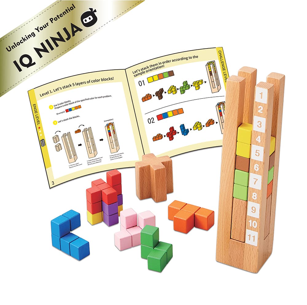 Đồ Chơi Xếp Hình Thử Thách IQ Packer Stacker | GENI