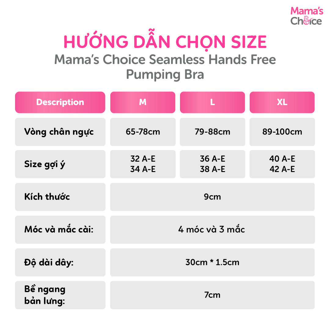 Mama's Choice - Breast pumping support bra for pregnant mothers