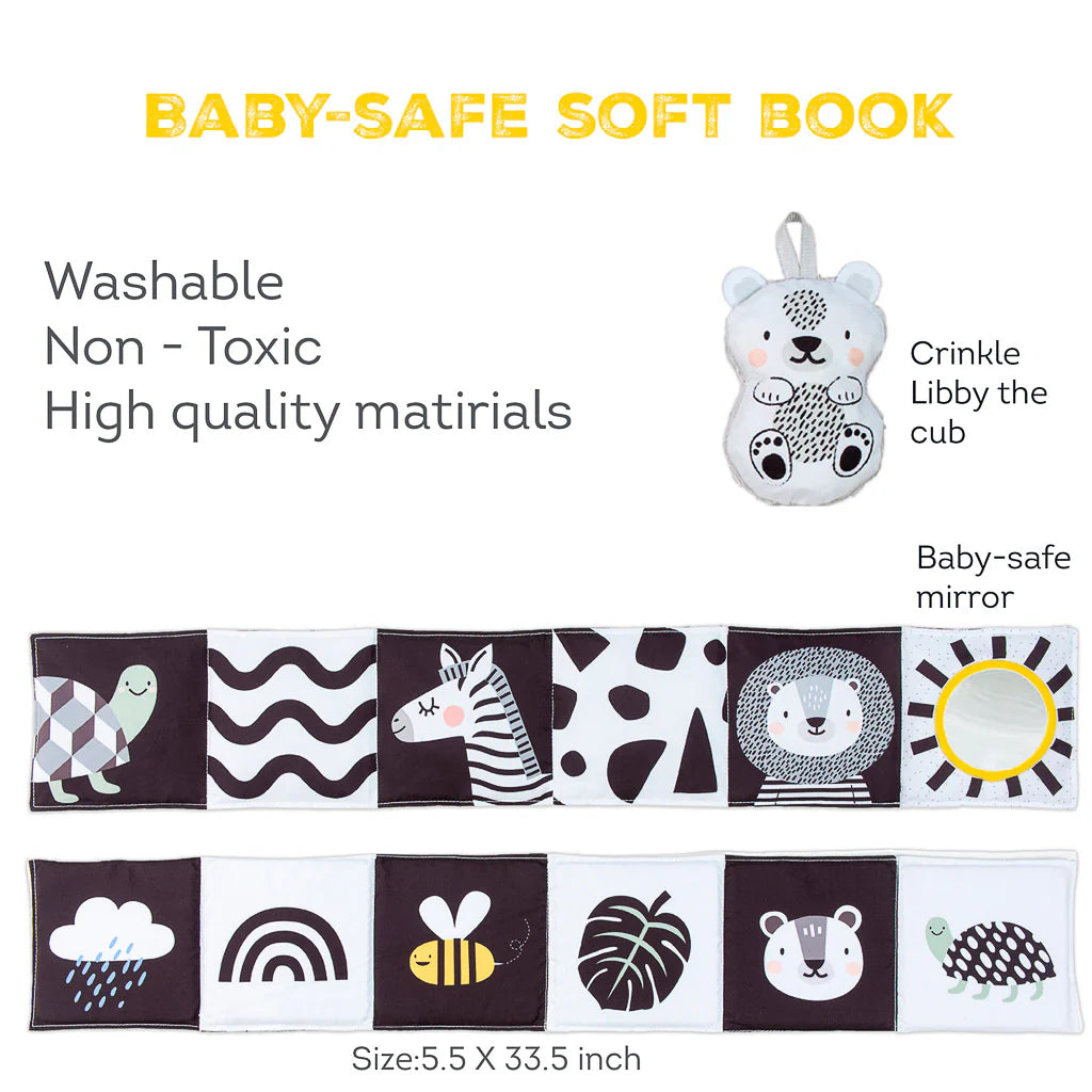 Taf Toys Savannah Black and White Books 