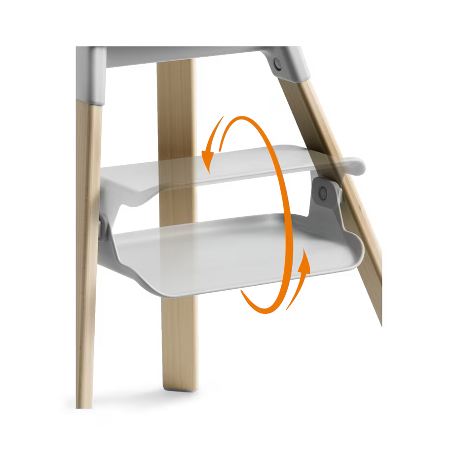 Ghế ăn dặm Stokke Clikk thiết kế công thái học, an toàn và cao cấp
