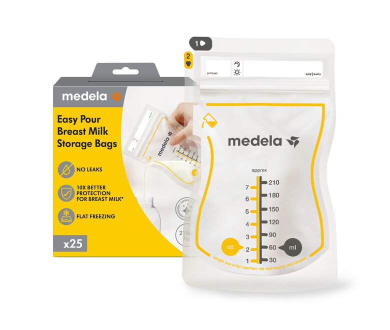 Túi Trữ Sữa Medela Easy Pour™ Breast Milk Storage Bags