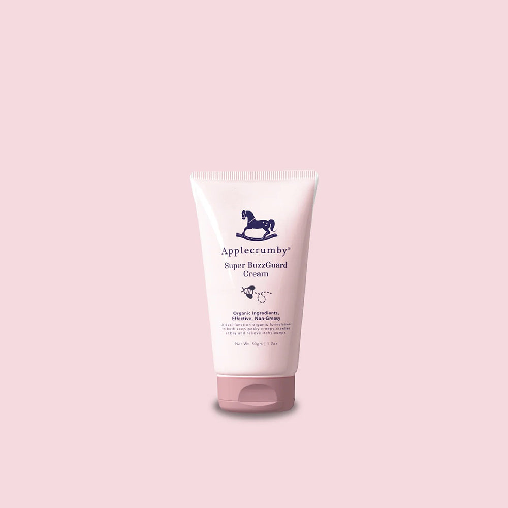 Applecrumby Super Buzzguard Cream 50ml - Gentle Mosquito & Insect Repellent Cream - For Your Little One's Care