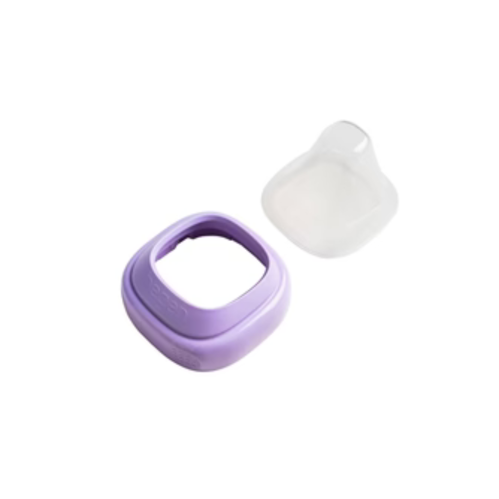 Hegen Milk Bottle Nipple Cover and Connector Set in Color