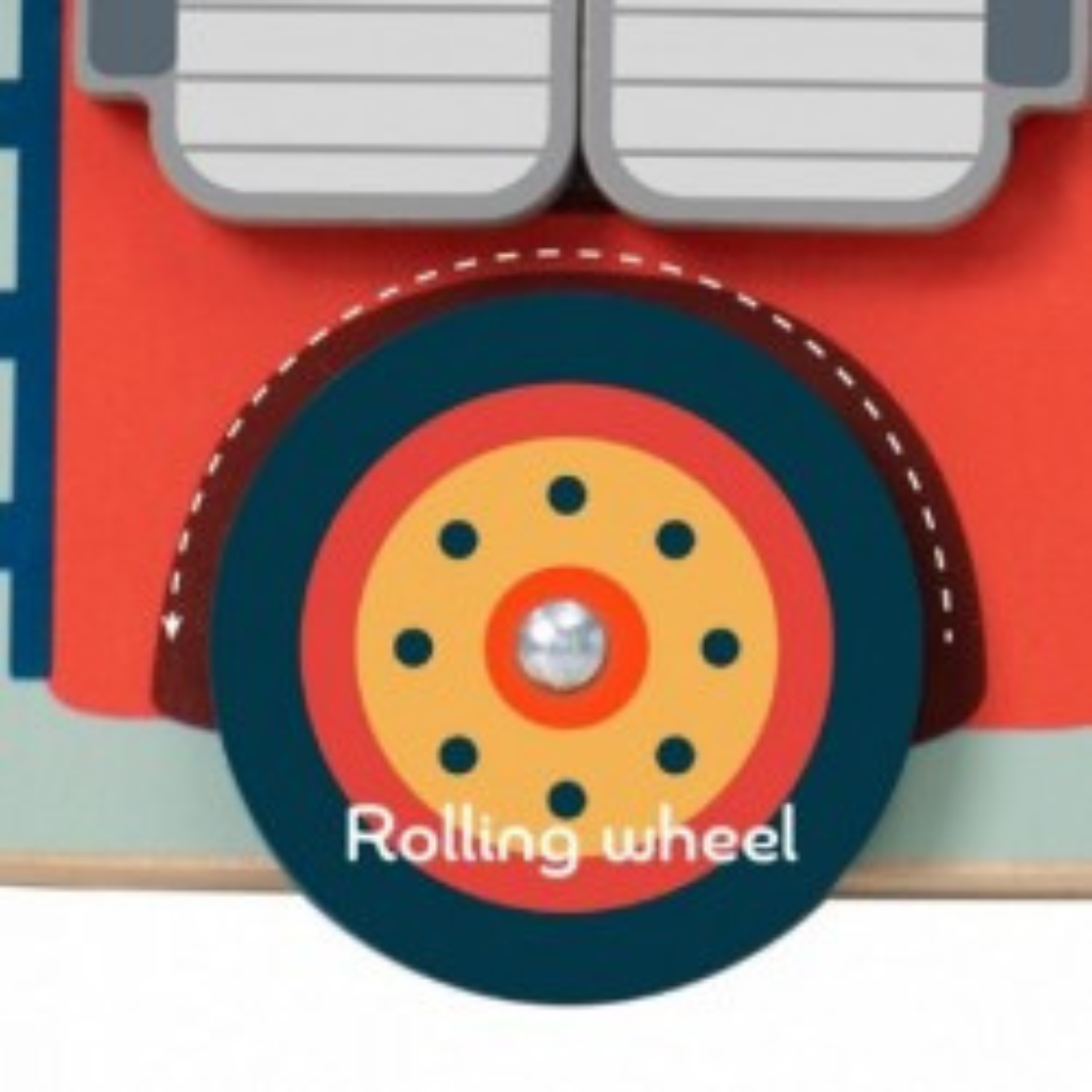 Classic World Fire truck campaign board