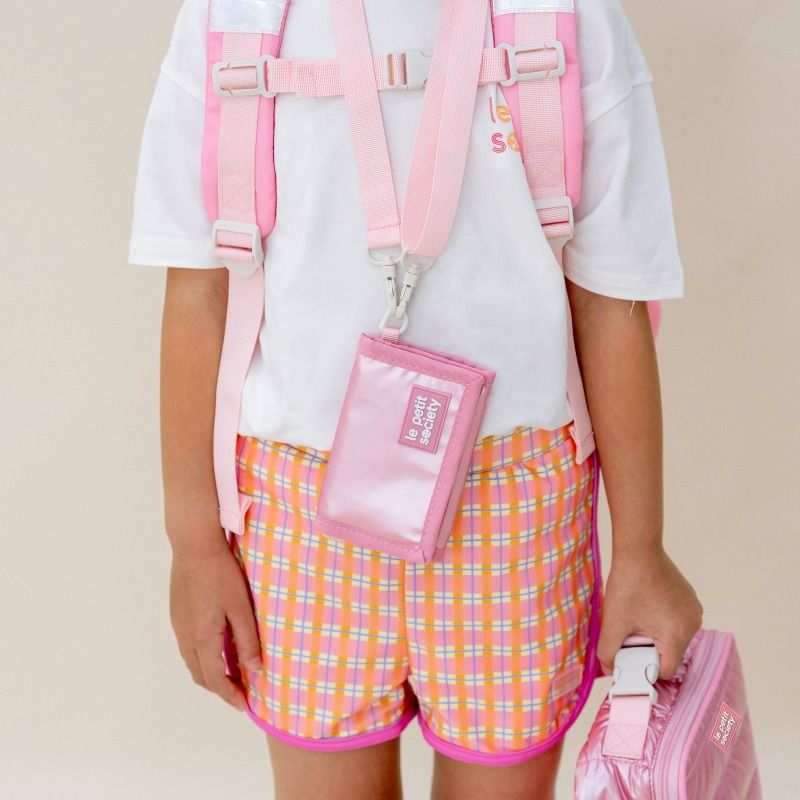 Ví Trẻ Em Có Dây Đeo Le Petit Society Kids Wallet - Nhỏ Gọn, An Toàn Cho Bé