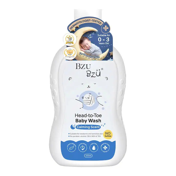 Sữa Tắm Gội Toàn Thân Cho Bé Head to Toe Baby Wash | BZU BZU