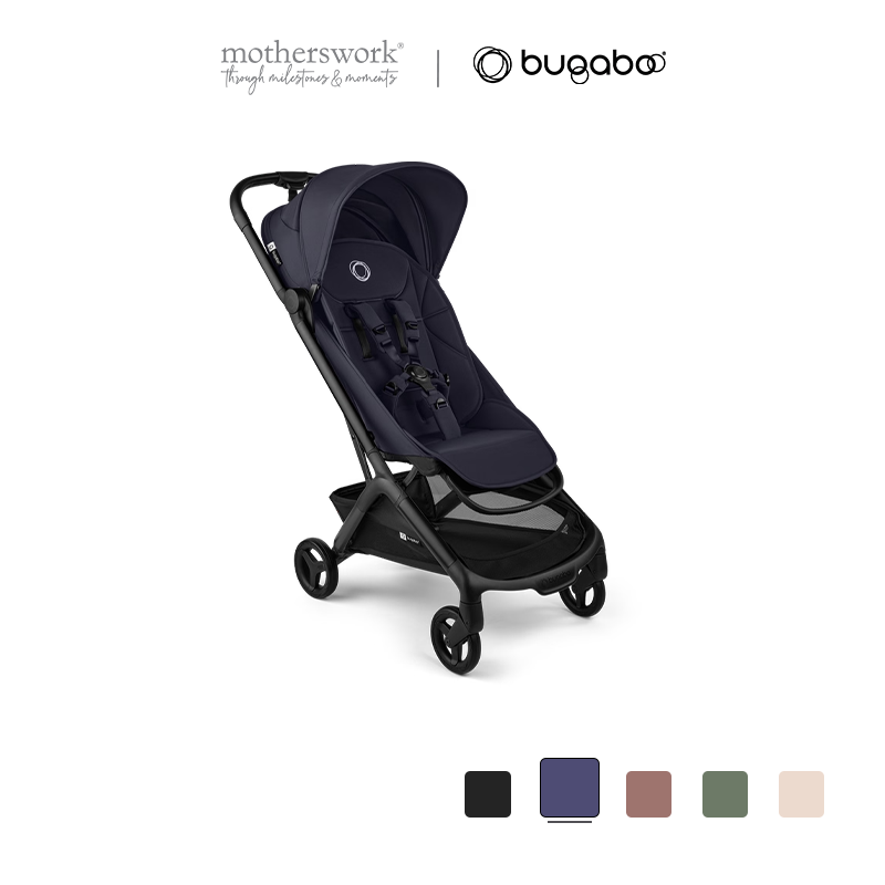 Bugaboo Butterfly 2 stroller for babies from birth to 4 years old - folds with one hand in 1 second