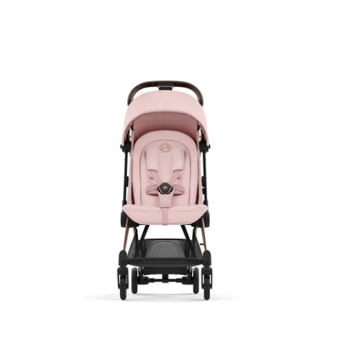Cybex Platinum Coya Compact Stroller for newborns, one-hand fold, Coya Beige/Heritage Black