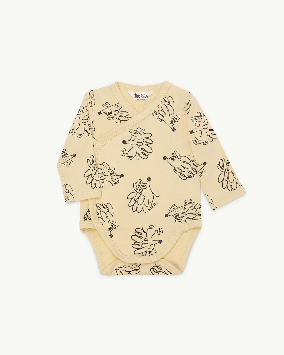 Quần Áo Cho Bé Hedgehog All Over Wrap Body (NB) | NINUNAPZ