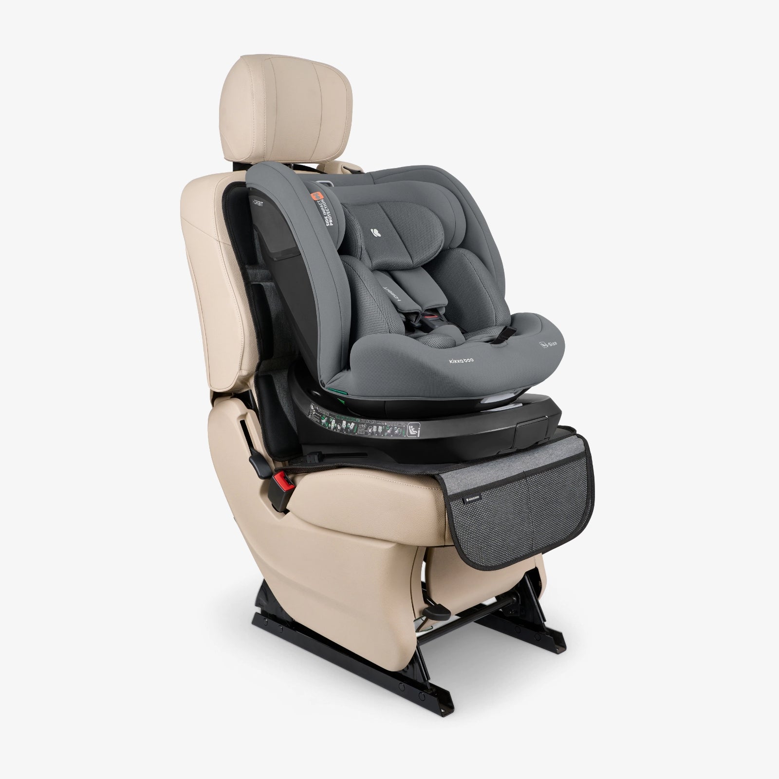 Miếng Lót Bảo Vệ Ghế Ô Tô KIKKABOO KKB - Chống Trượt, Chống Bám Bẩn & Tương Thích ISOFIX