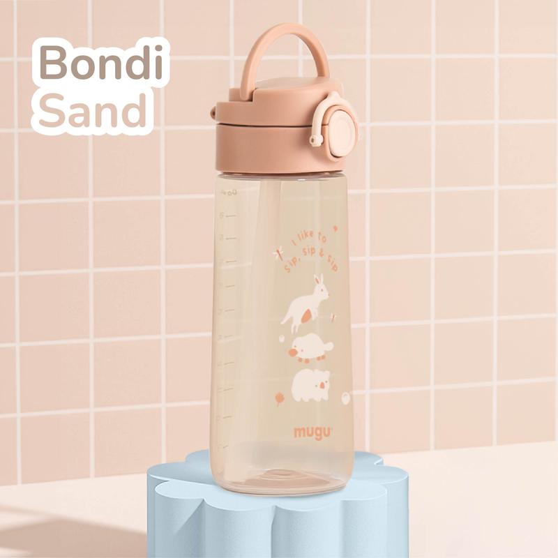 BÌNH NƯỚC TRITAN MUGU CAO CẤP CHO BÉ 470ML