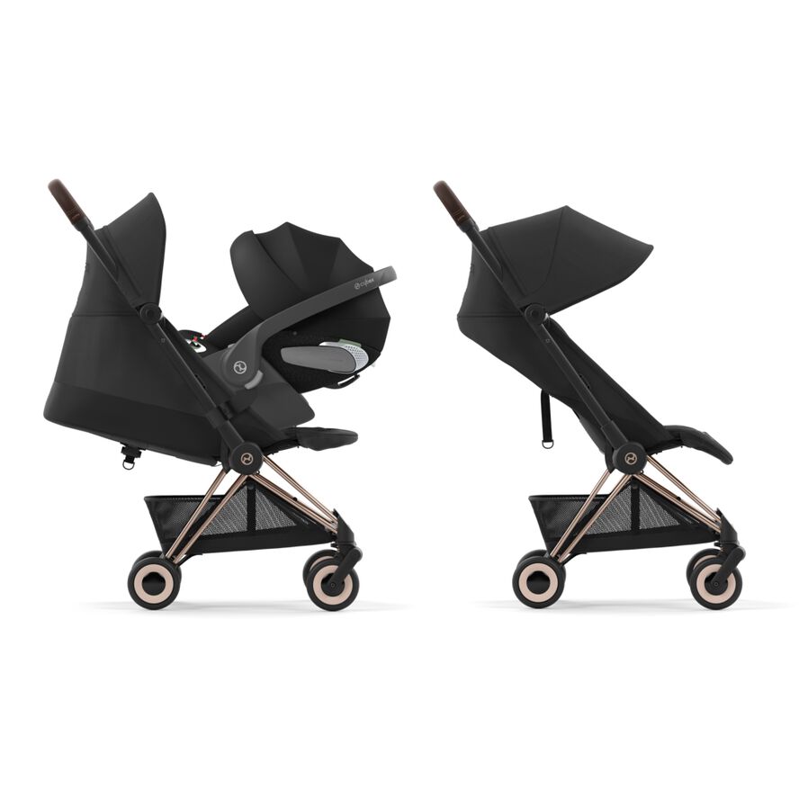Xe đẩy gấp gọn Cybex Platinum Coya cho bé từ sơ sinh, gấp gọn 1 tay