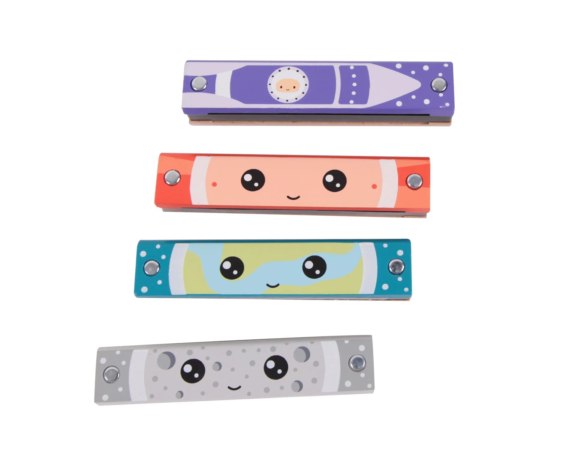 Đồ chơi Kèn Harmonica Bằng Gỗ Cho Bé Classic World - Harmonica Assorted Styles