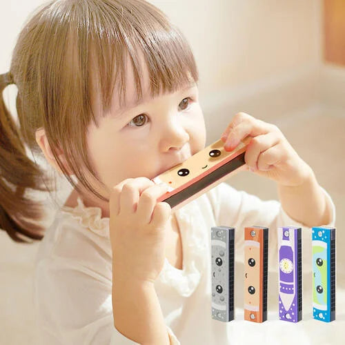 Đồ chơi Kèn Harmonica Bằng Gỗ Cho Bé Classic World - Harmonica Assorted Styles