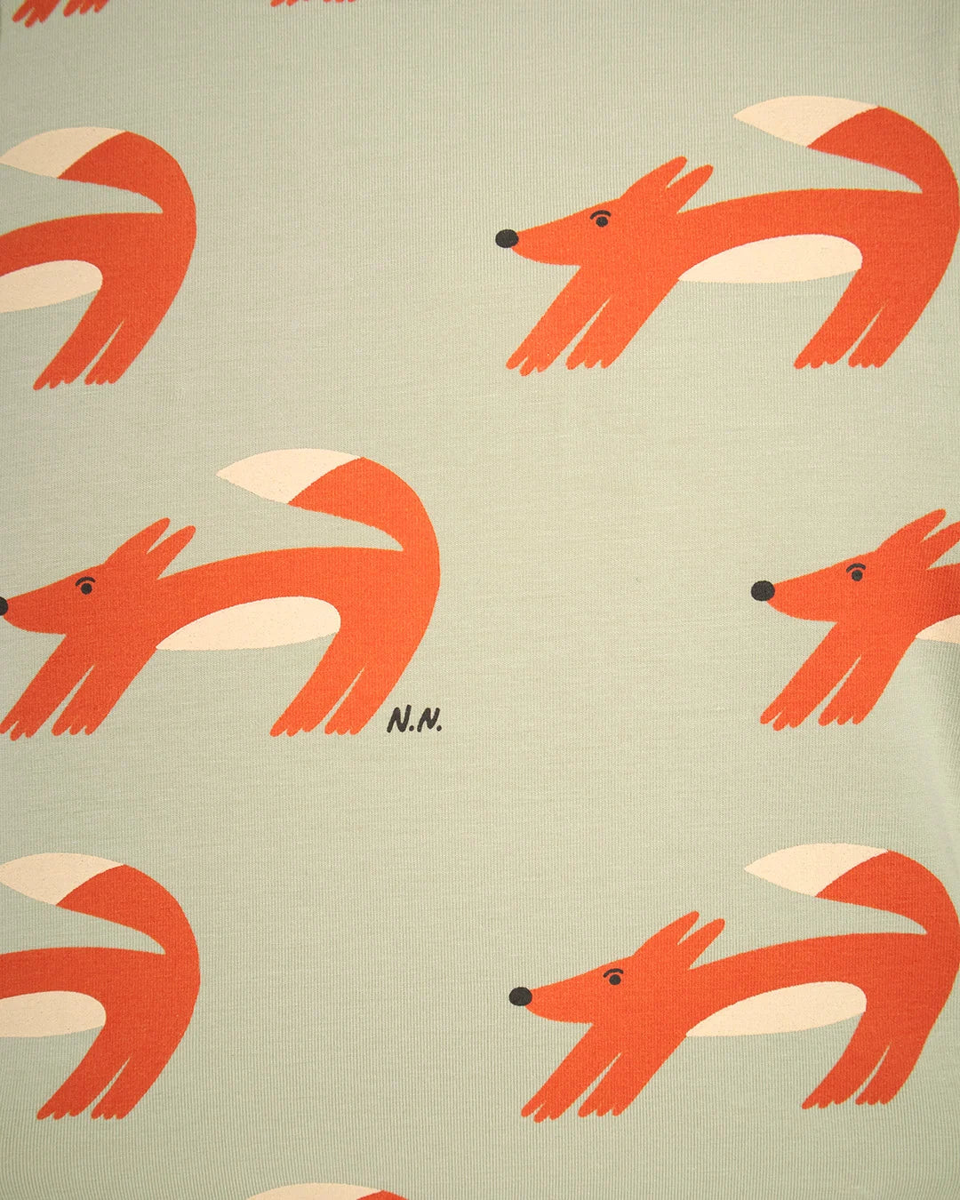 Quần Áo Cho Bé Fox All Over Wrap Body (NB) | NINUNAPZ