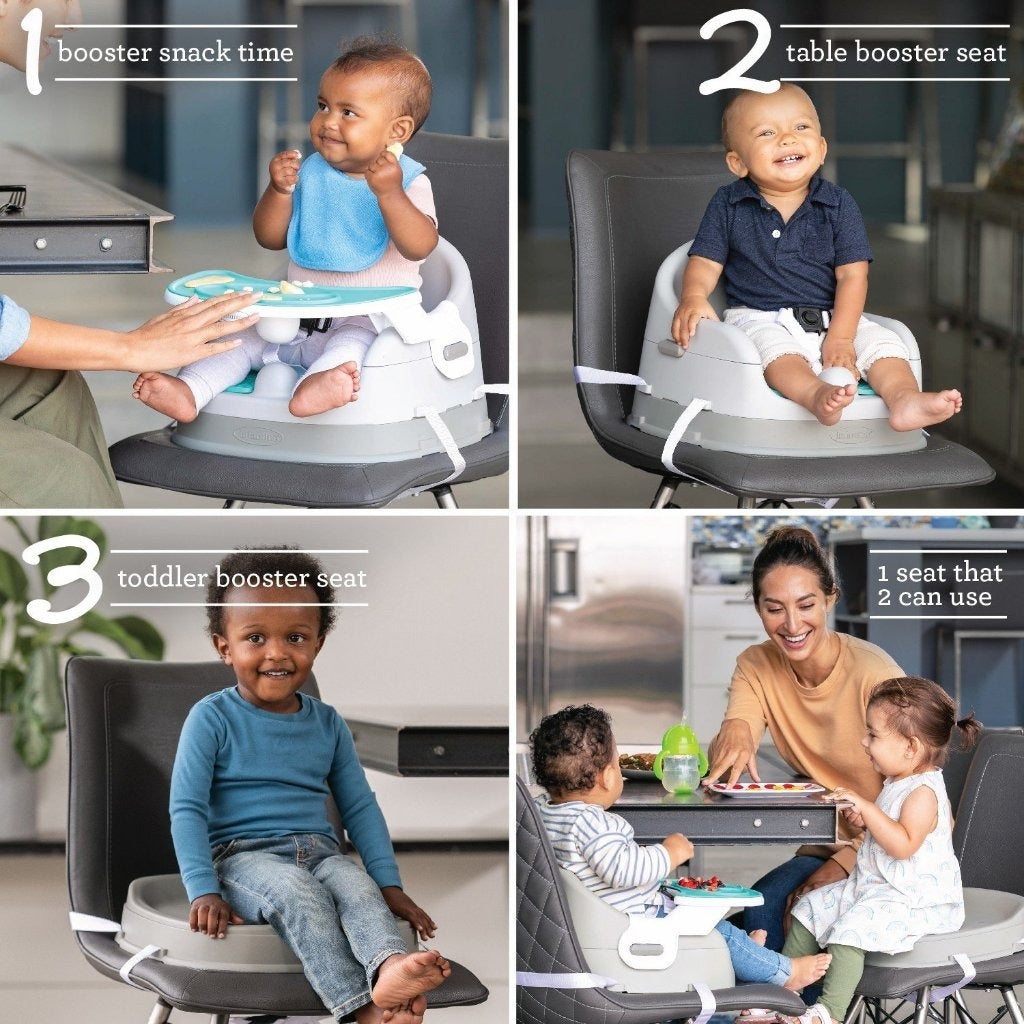 Ghế Ăn Thấp Đa Năng Cao Cấp Tiện Lợi 4 Trong 1 INFANTINO Cho Bé 6 tháng - 3 tuổi
