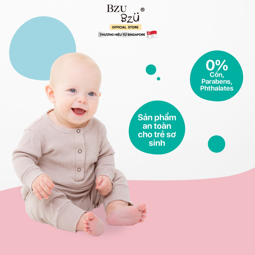 Khăn Ướt Dịu Nhẹ Không Mùi 80 Tờ | BZU BZU