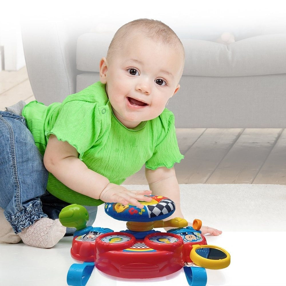 Đồ chơi vô lăng & âm thanh vui vẻ Googoogaga