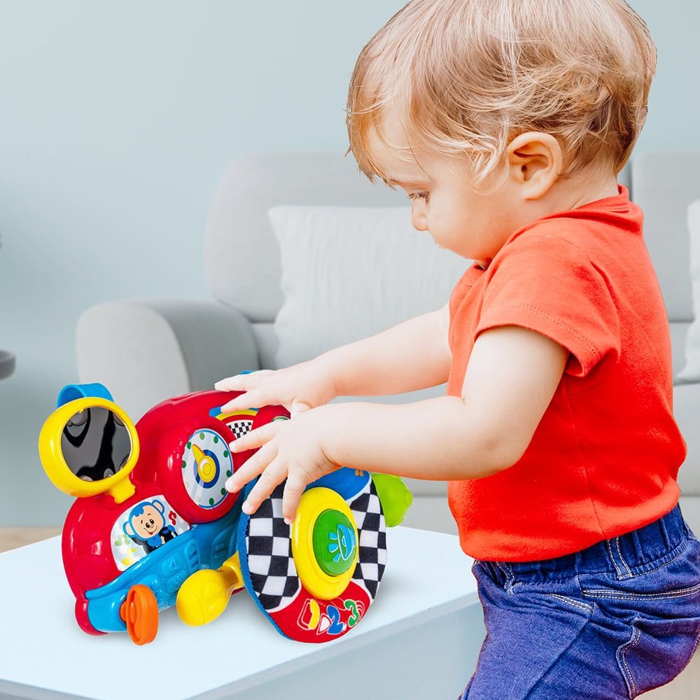 Đồ chơi vô lăng & âm thanh vui vẻ Googoogaga