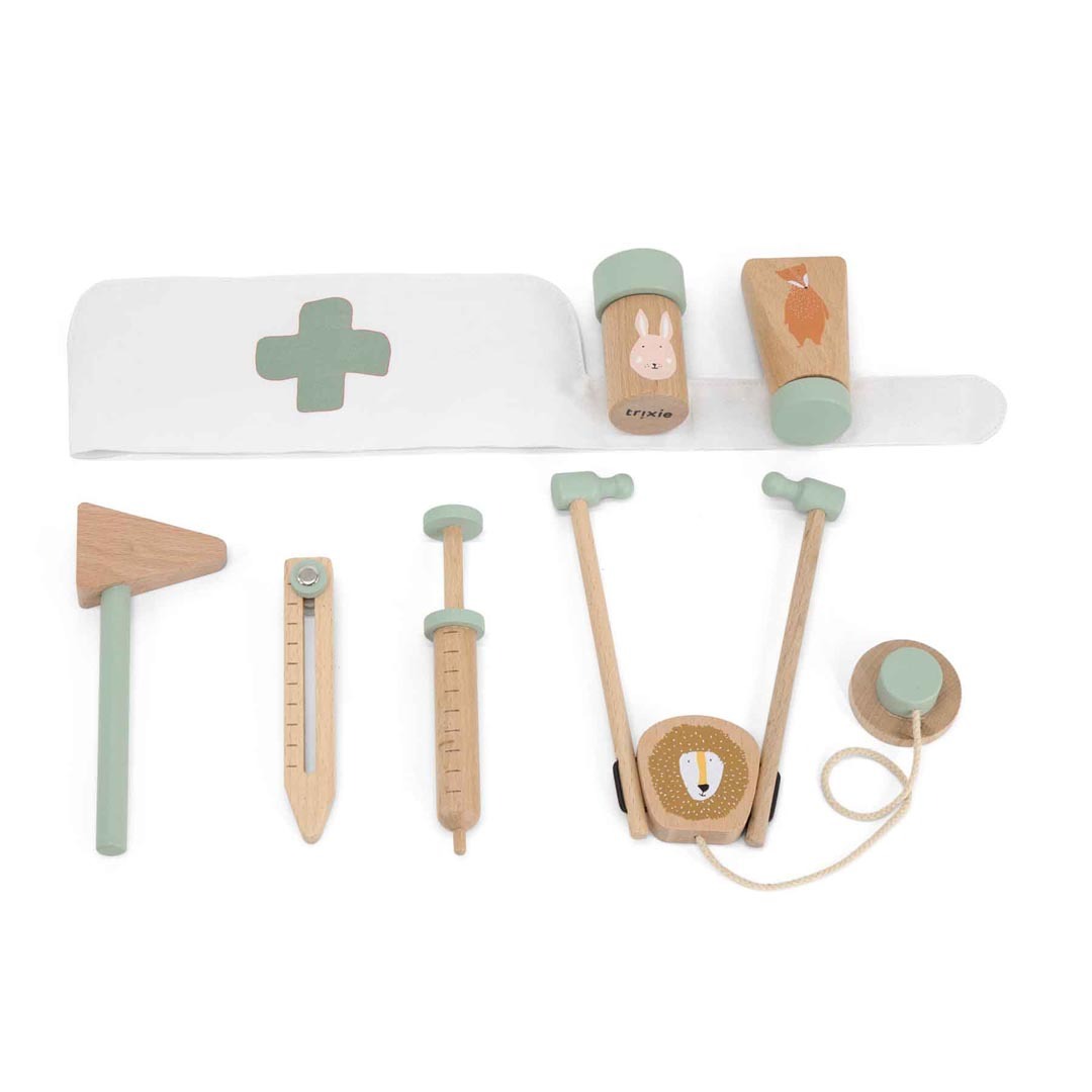 Bộ đồ chơi bác sĩ bằng gỗ Trixie