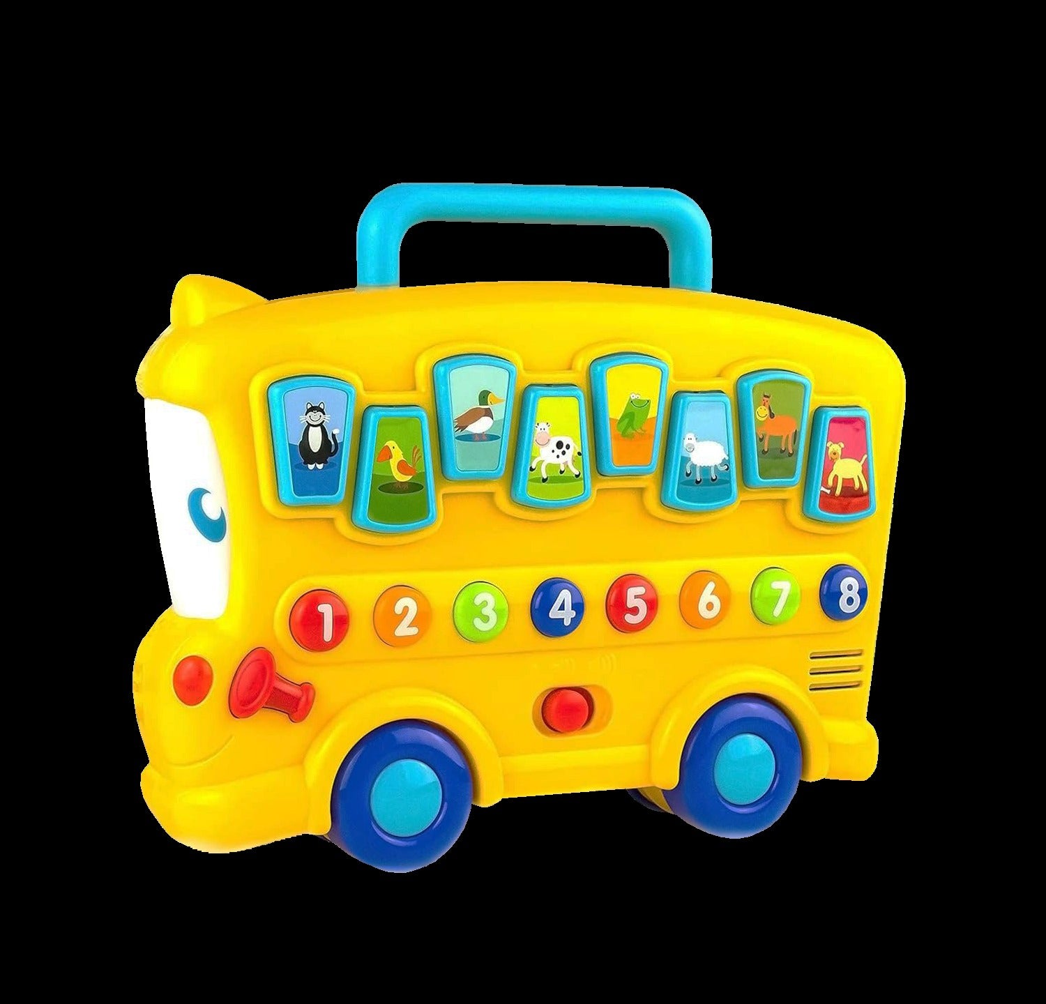 Đồ chơi xe buýt học tập động vật vui vẻ Googoogaga