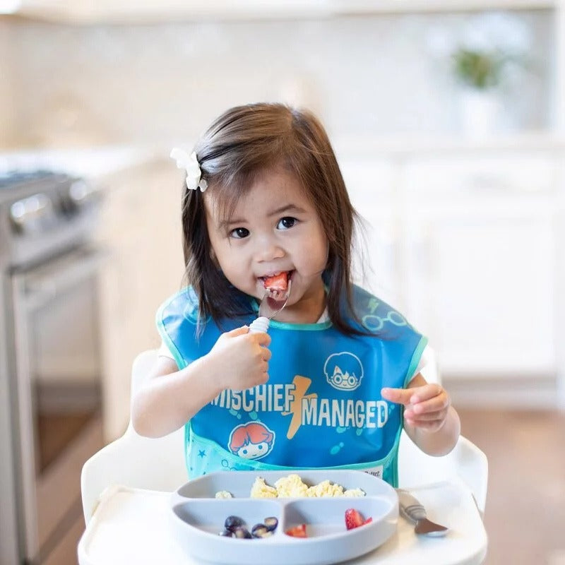 Bộ muỗng nĩa Bumkins không gỉ cho bé