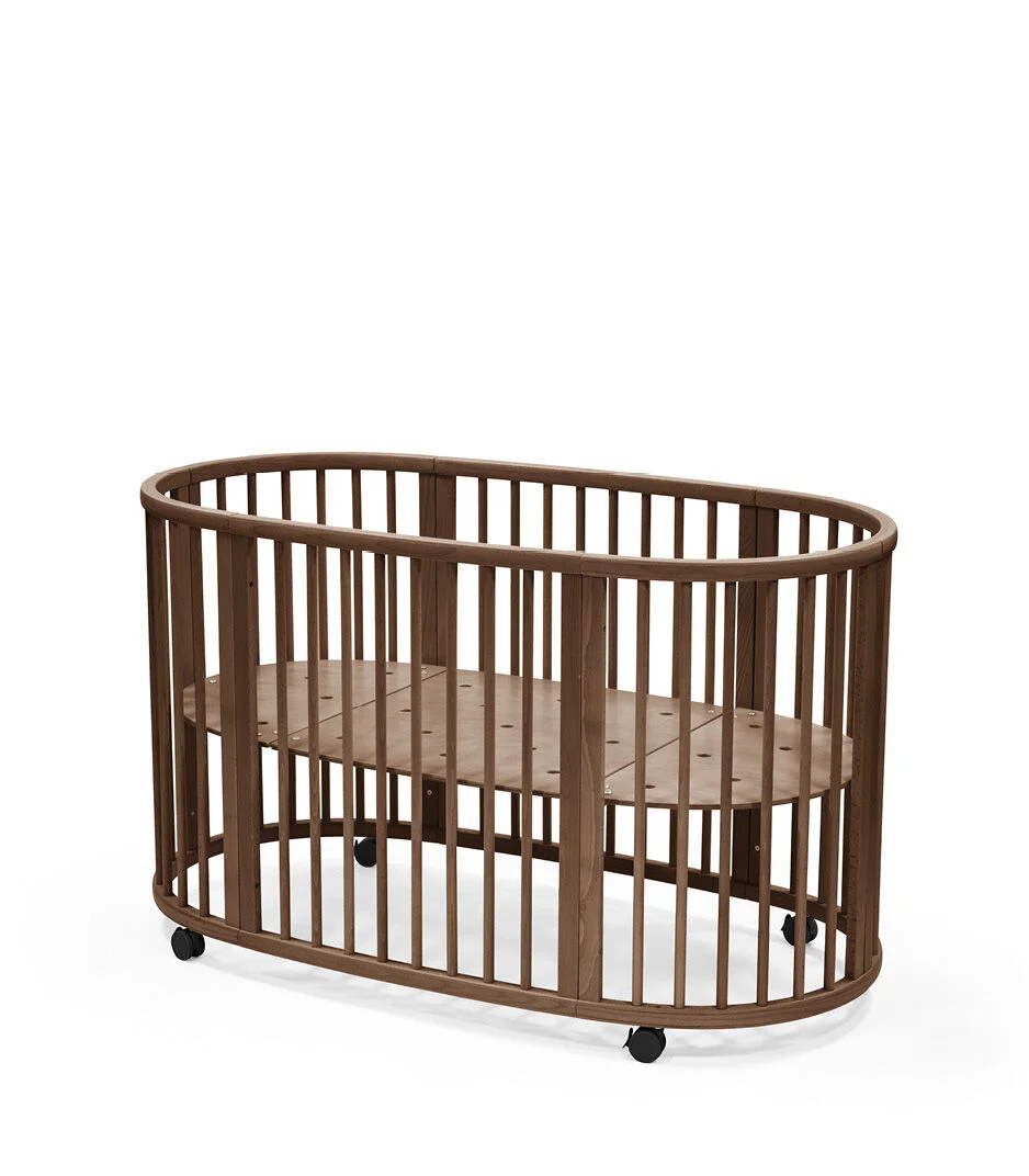 Stokke® Sleepi™ bed V3 baby crib with wheels and adjustable mattress height [multiple colors]