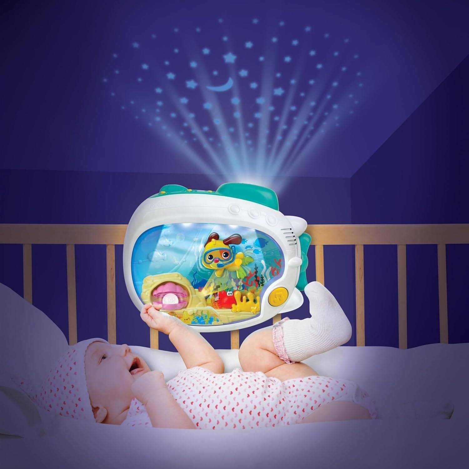 Googoogaga 3 in 1 Quiet Sea Night Light Toy