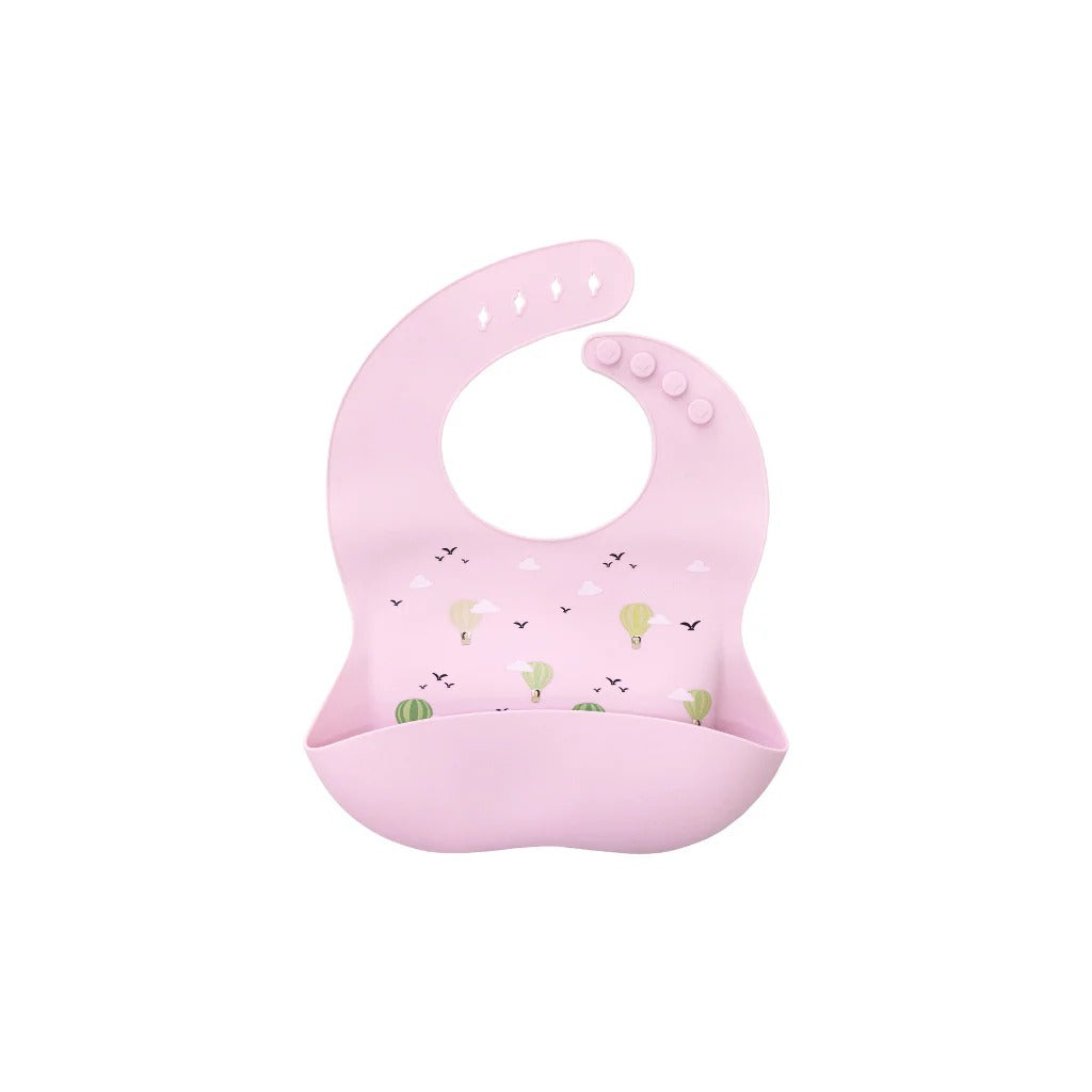 Yếm ăn dặm cao cấp LITTLE REI, chất liệu silicon an toàn, dùng cho bé từ 6 tháng tuổi - Little Rei Bib