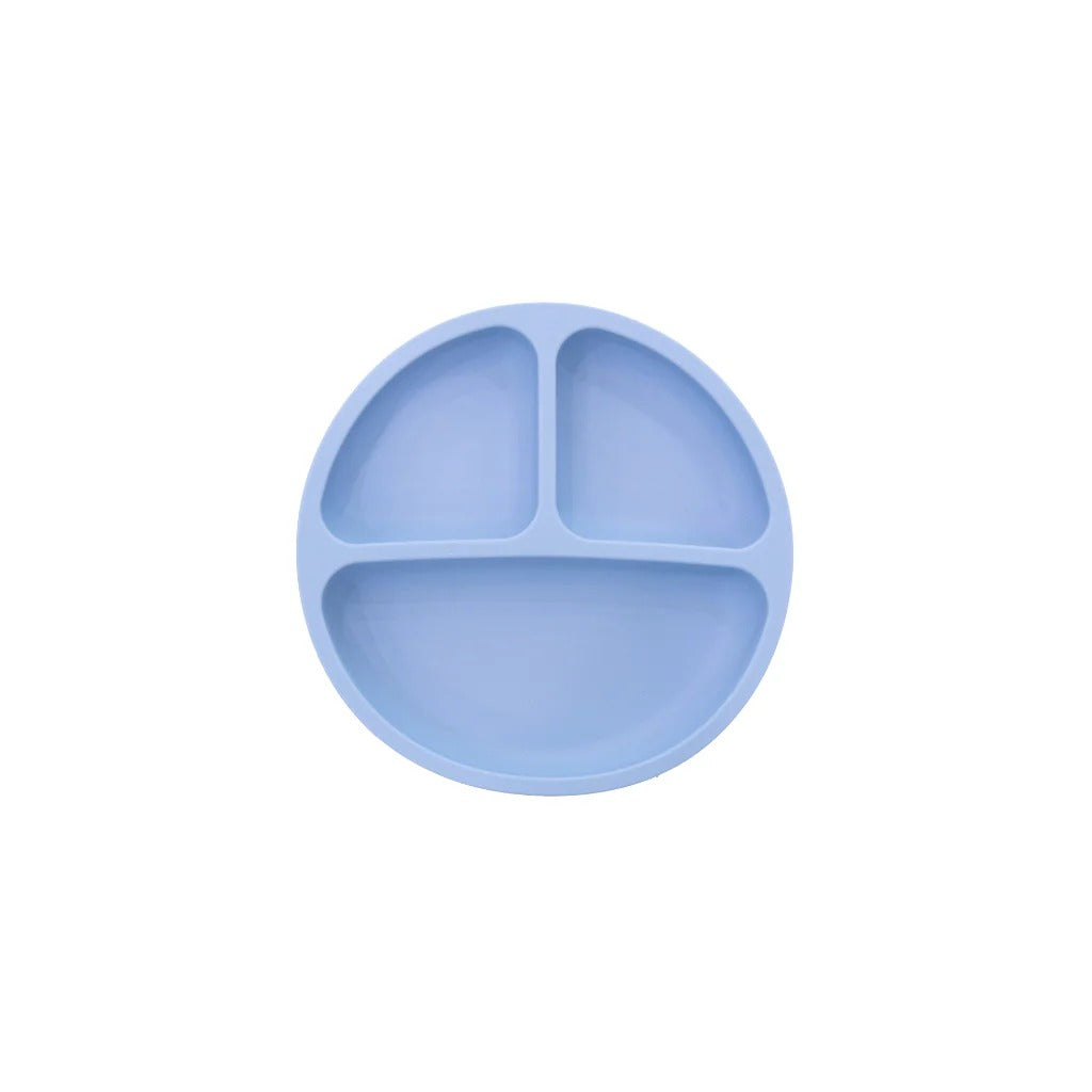 Đia chia thức ăn Silicon cho bé Little Rei