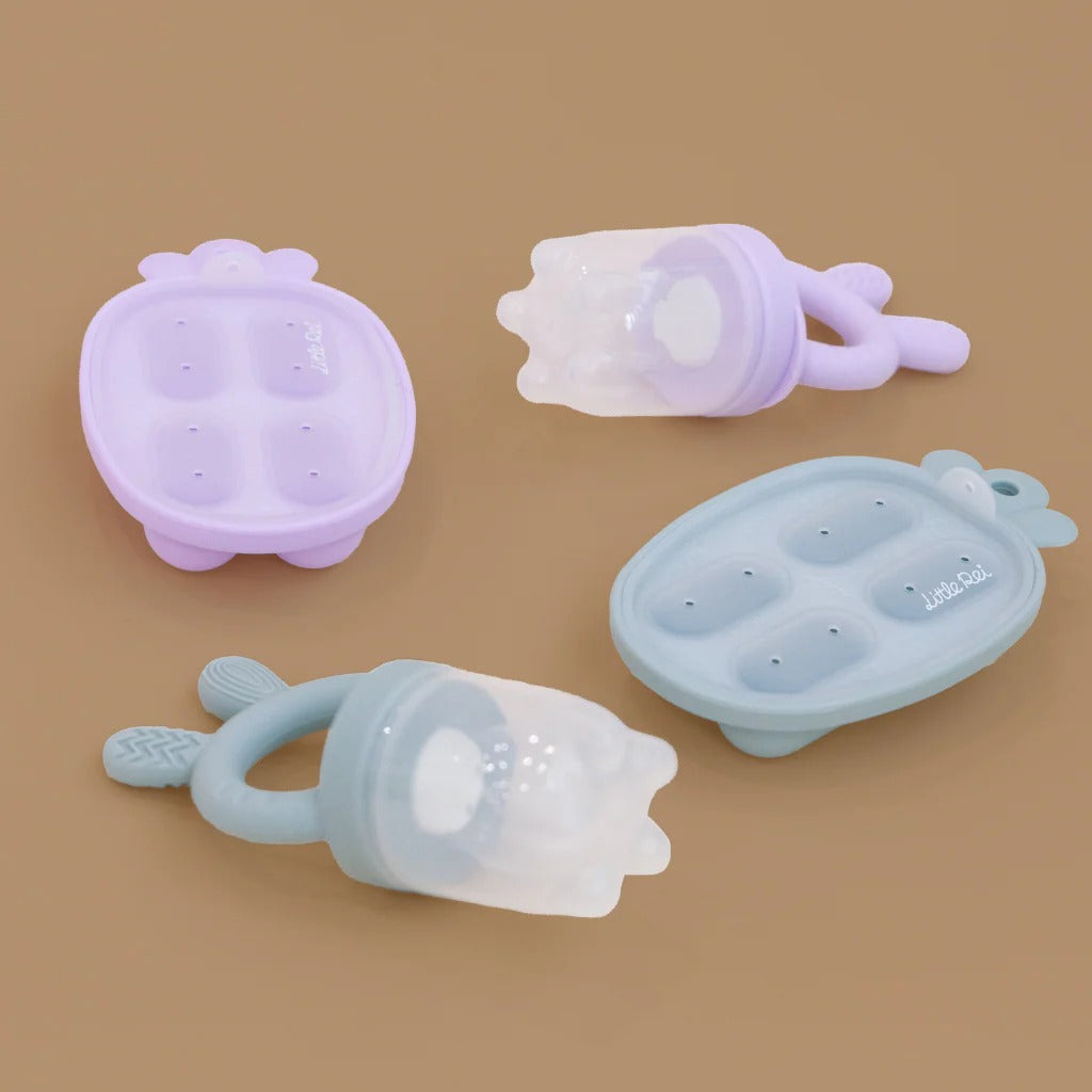 Túi nhai ăn dặm chống hóc Little Rei – Silicon an toàn cho bé