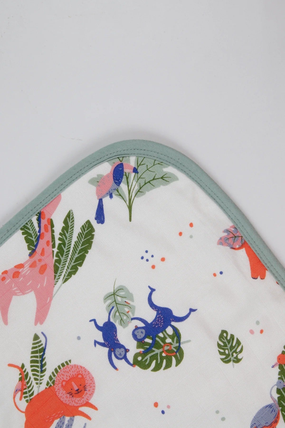 Khăn tắm có mũ sợi tre Little Rei