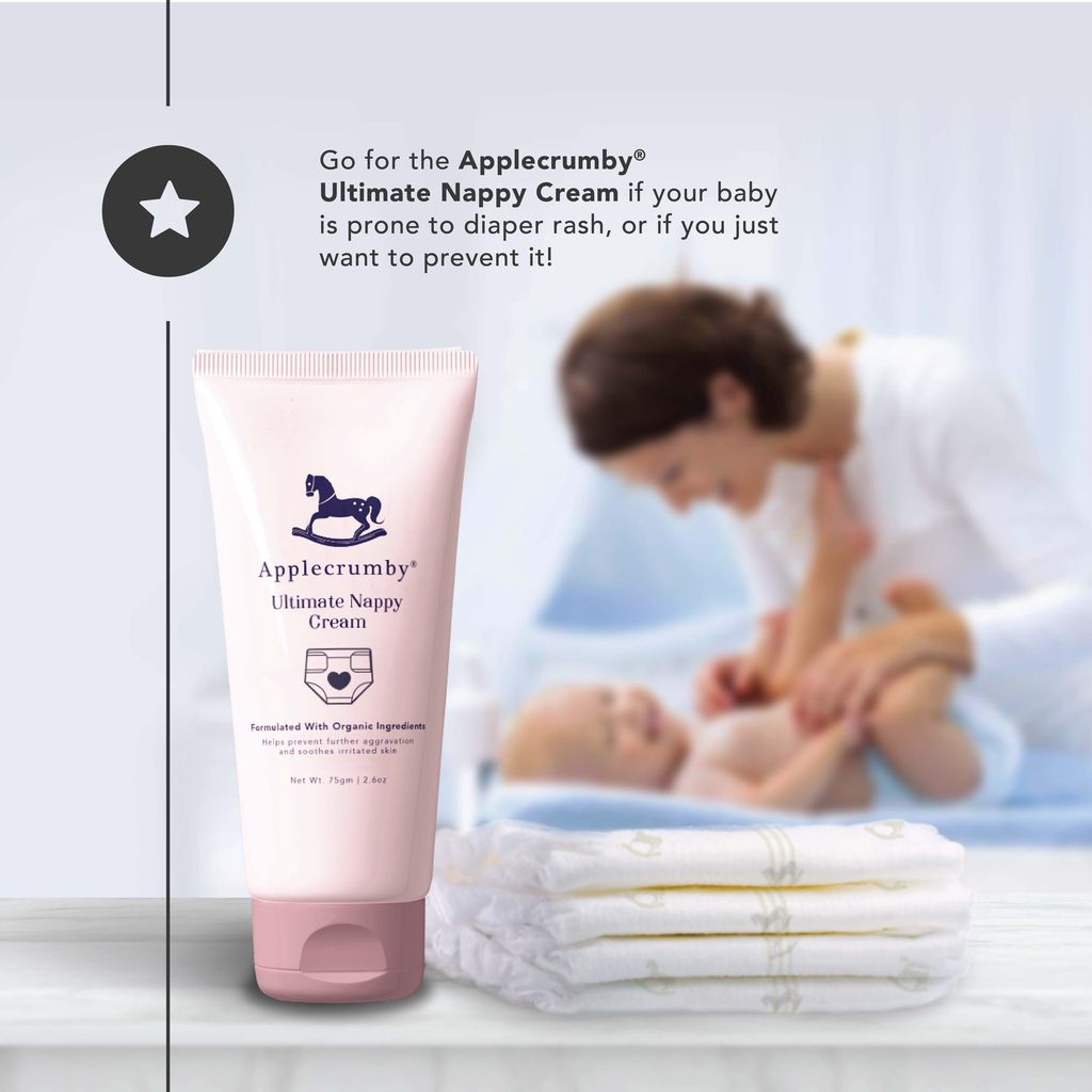Kem Làm Dịu & Chống Hăm Tã Applecrumby Ultimate Nappy Cream Cao Cấp Cho Bé 75ML