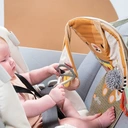 Thỏ Đồ Chơi Treo Ghế Xe Hơi Có Đèn Và Nhạc TAF TOYS Giải Trí Và Phát Triển Giác Quan Cho Bé