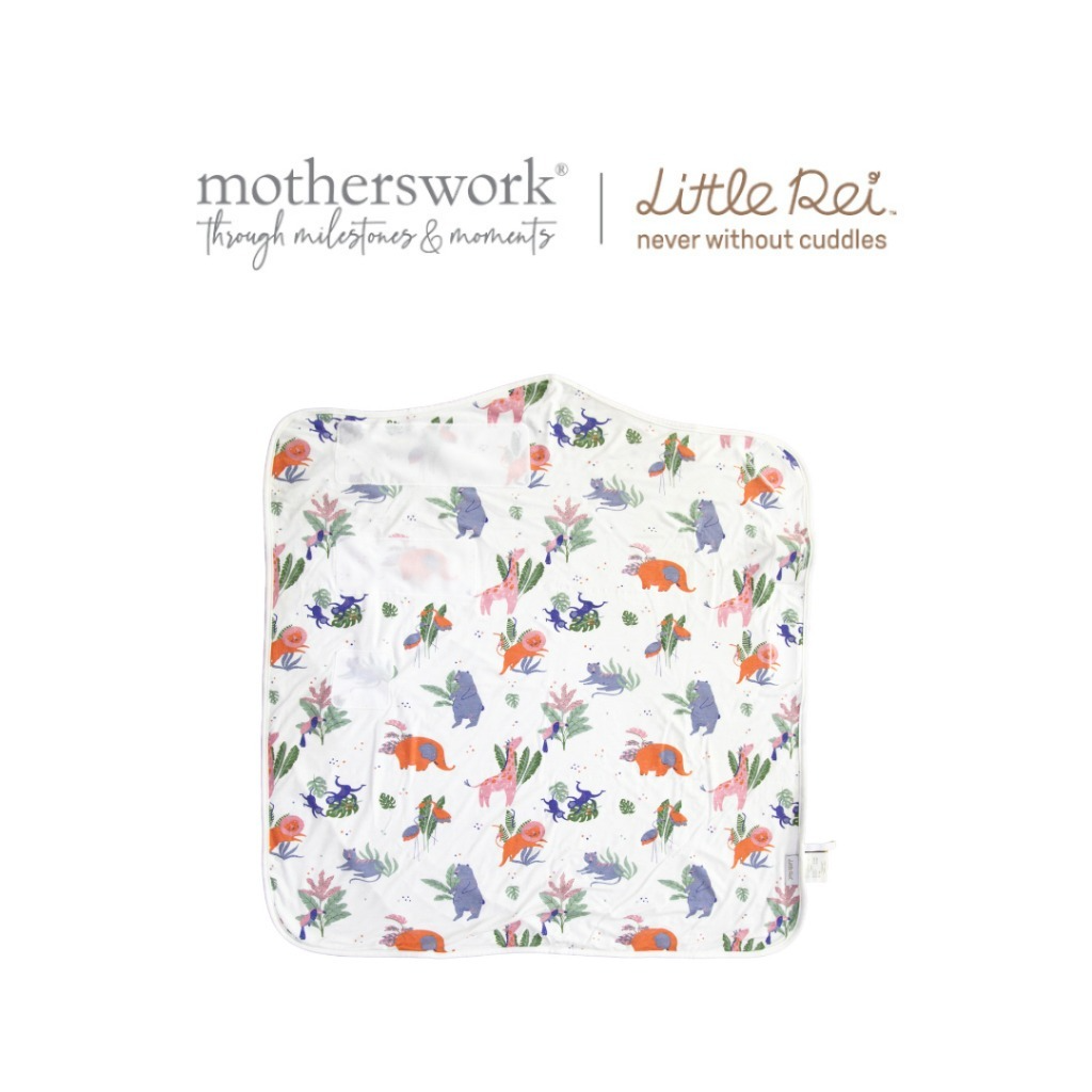 Khăn Quấn Cho Bé Ngủ Ngon, Thoáng Khí Little Rei Swaddle Wrap Velcro