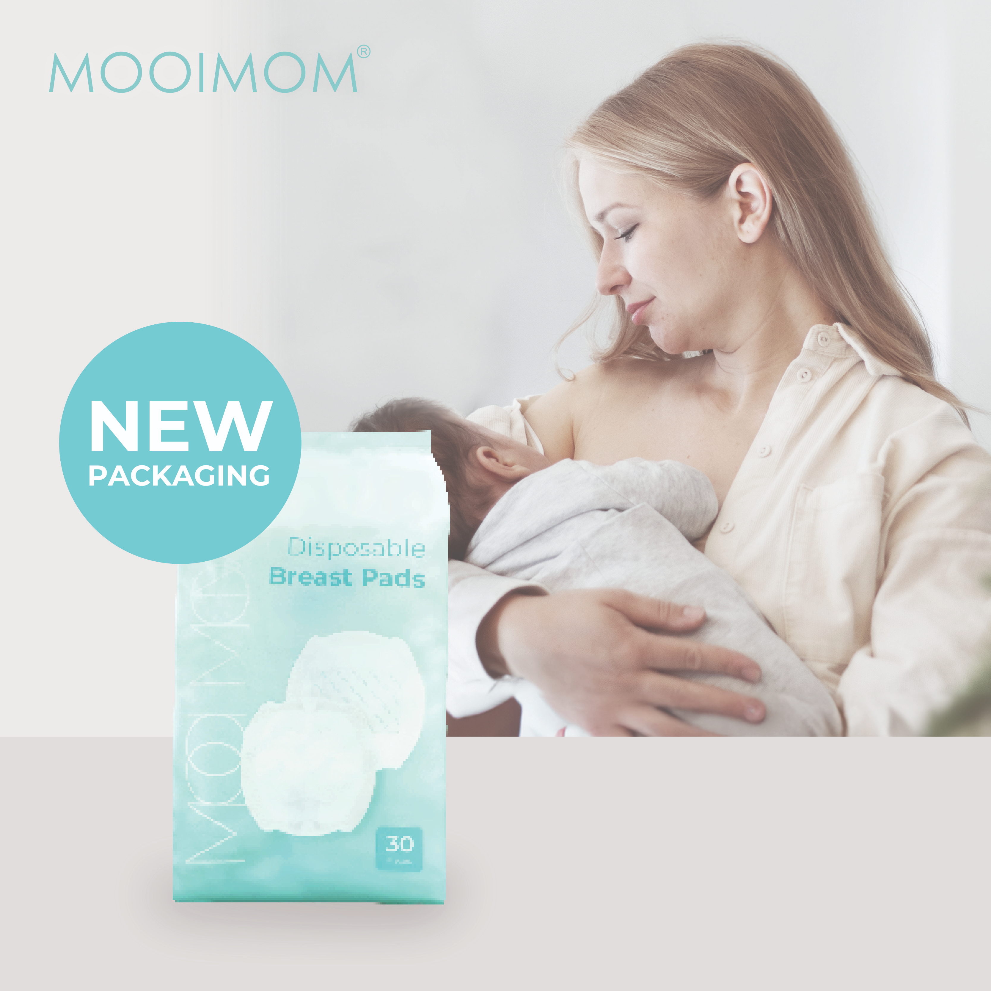 MOOIMOM Túi trữ sữa cảm ứng nhiệt 100ml